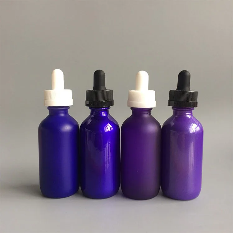 15ml 30ml 60ml 120ml matte colored red white tamper proof cap boston round dropper pipette glass bottles for essential oils