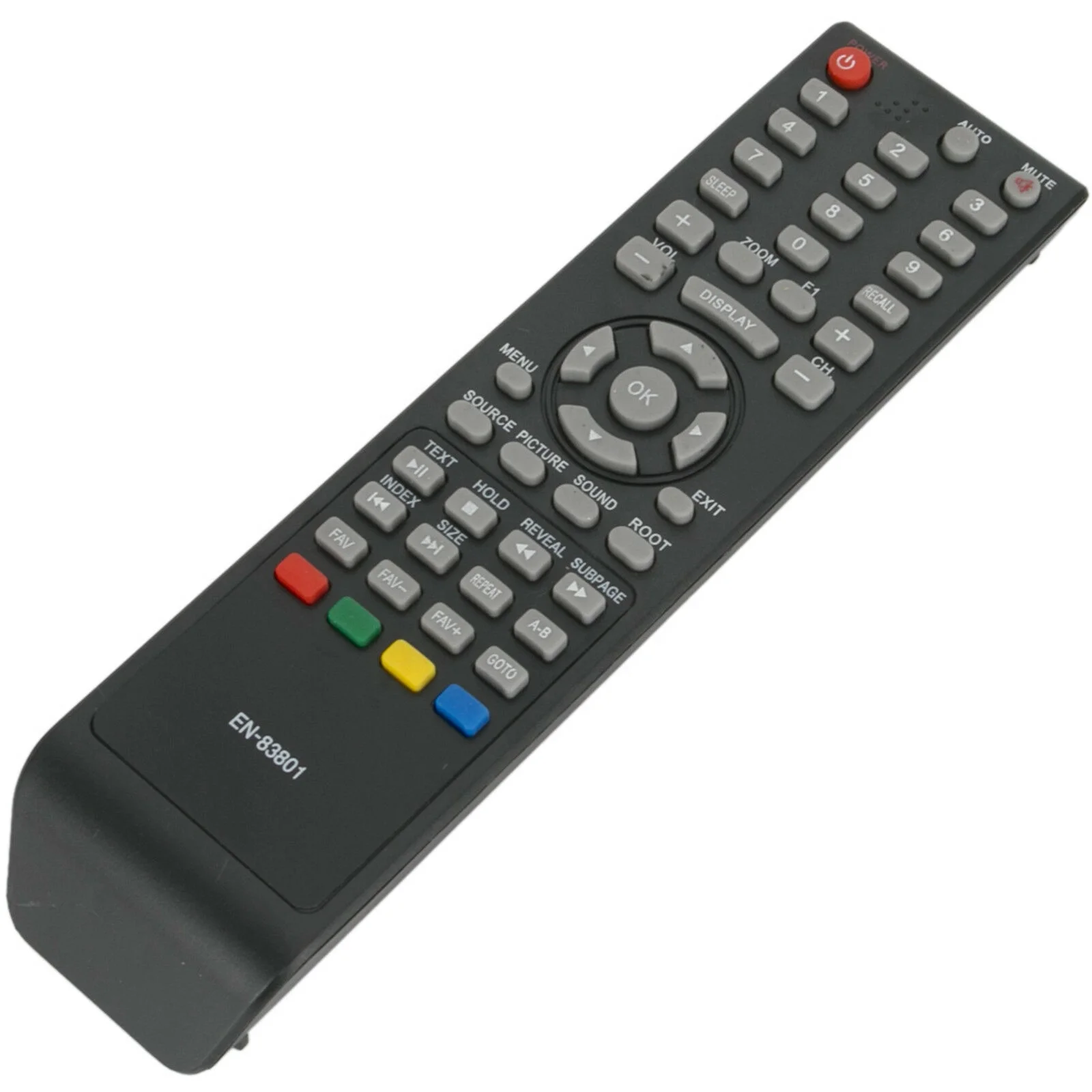 New EN-83801 Replacement TV Remote Control for Hisense LCD TV