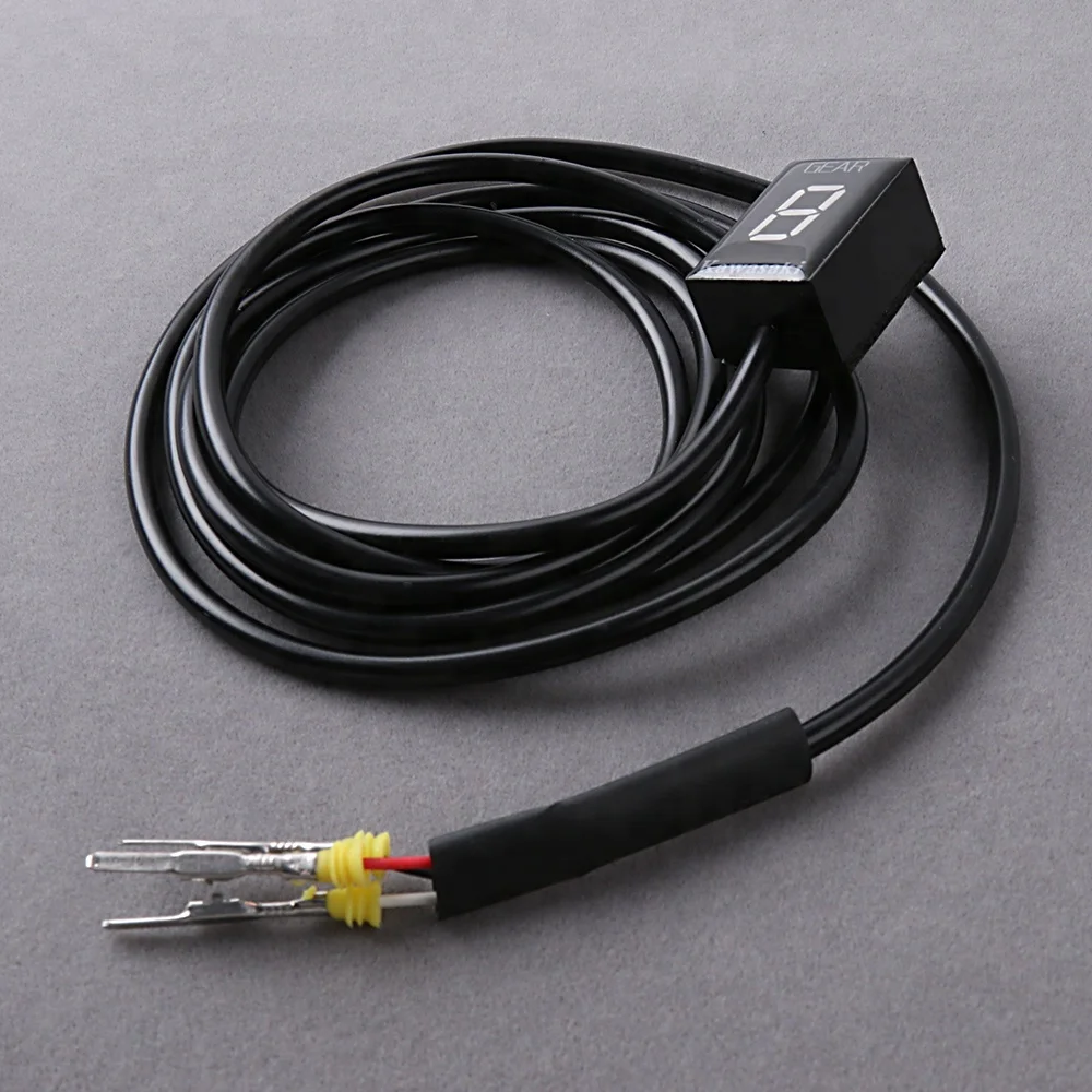 Motorcycle Ecu Mount 6 Levels Speedometer Gear Display Indicator For Kawasaki Z300 ER6N Z1000SX VN 900 Ninja 300 Z1000 Z800 Z750