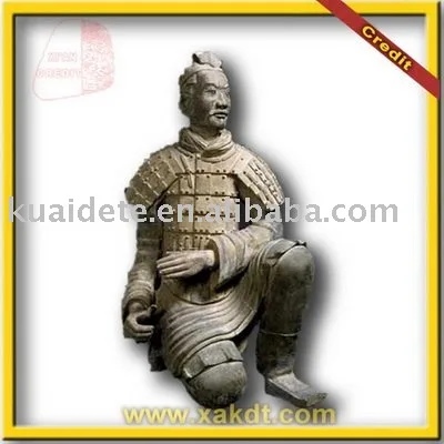 
Chinese Clay Made Statue Kneeing Artcher of Qin Dynasty BMY1093 