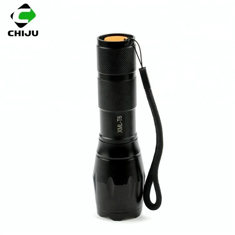 High Power T6 LED Torch Light Grade Aluminum Alloy Tactical Flashlight,Zoom-able Led Light