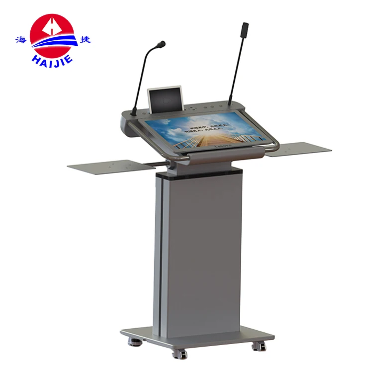 Multimedia Digital Modern Church Conference Podium Design Lectern Podium Rostrum Lecterns