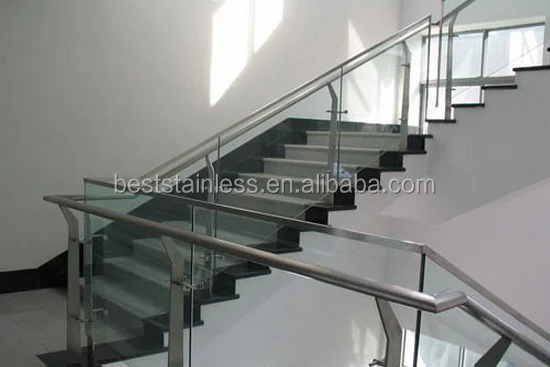 Chinese manufacturing stainless steel handrail and balustrade / grill design for porch