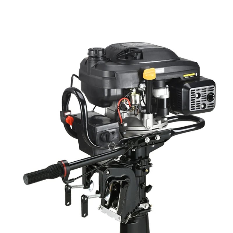 
ZONGSHEN Gasoline Fuel Type 4 Stroke Engine Outboard Motor with Electric Start 