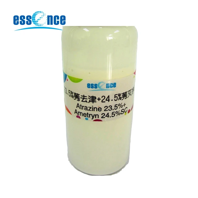 Agro chemicals pesticide Herbicides weed killer weed control Atrazine 23.5% + Ametryn 24.5% SC