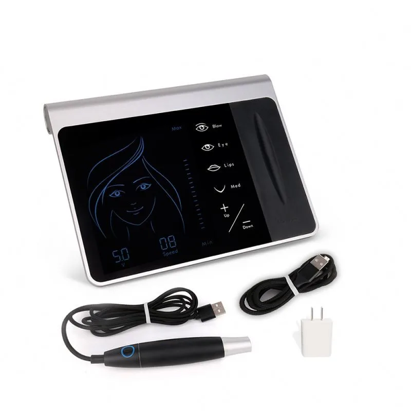 Профессиональный Премиум компьютеризированная татуировки перманентный макияж бровей машина