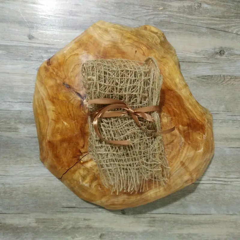 Loose sparse jute backdrop,Net hole jute basket filler,baby backdrop photo props