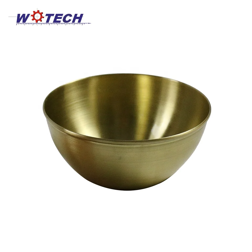 High Quality OEM Size Spinning Brass Bowl for Decoration