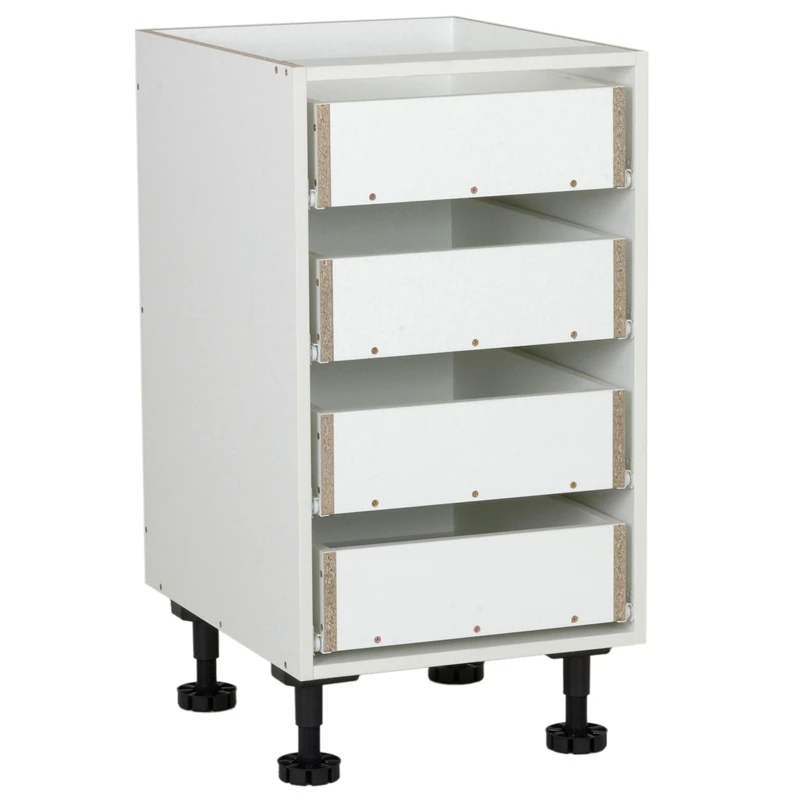 Europe laminate cupboard flat pack standard kitchen base cabinet carcasses in UK