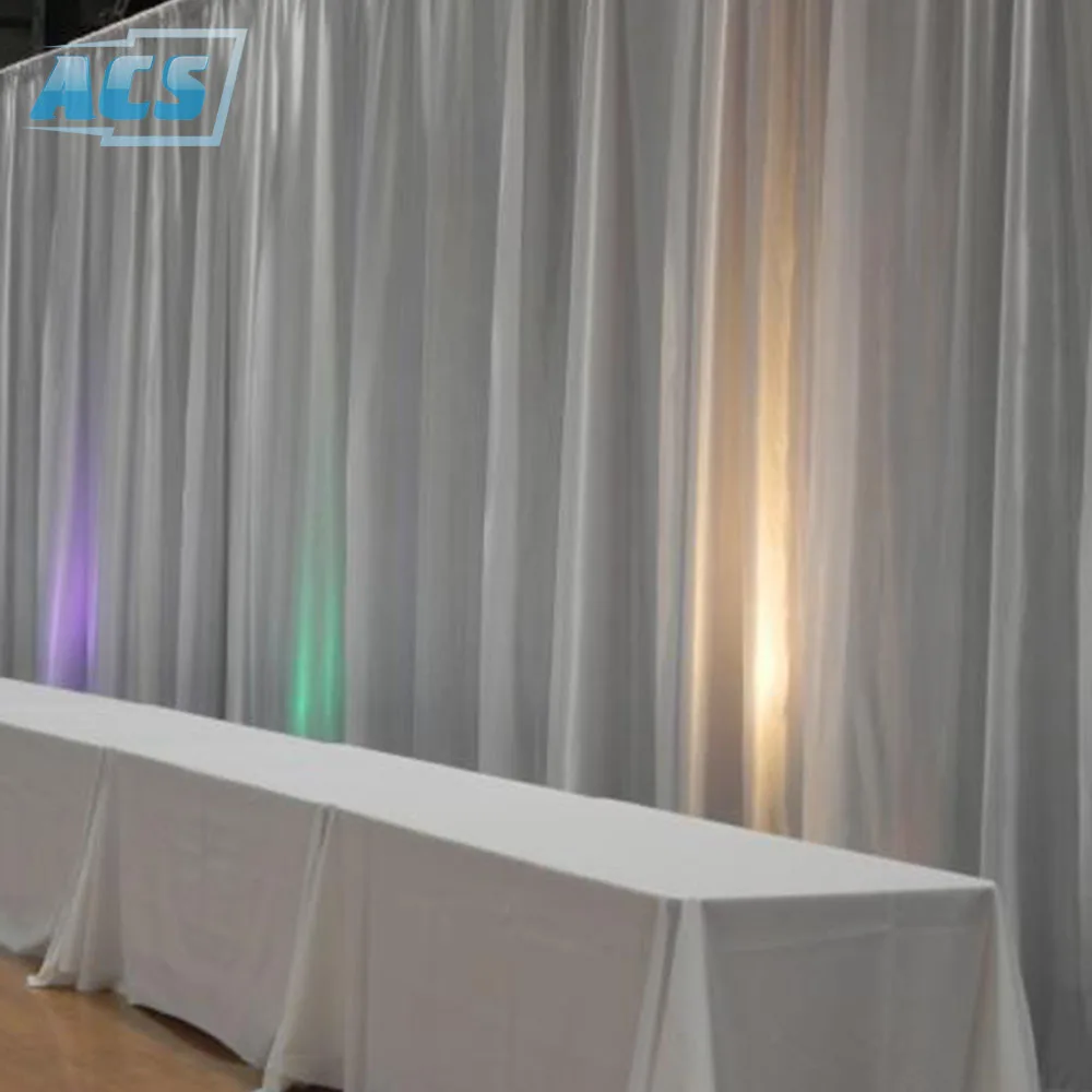 wedding decorations pipe and chiffon drape cheap portable backdrop stands pipe