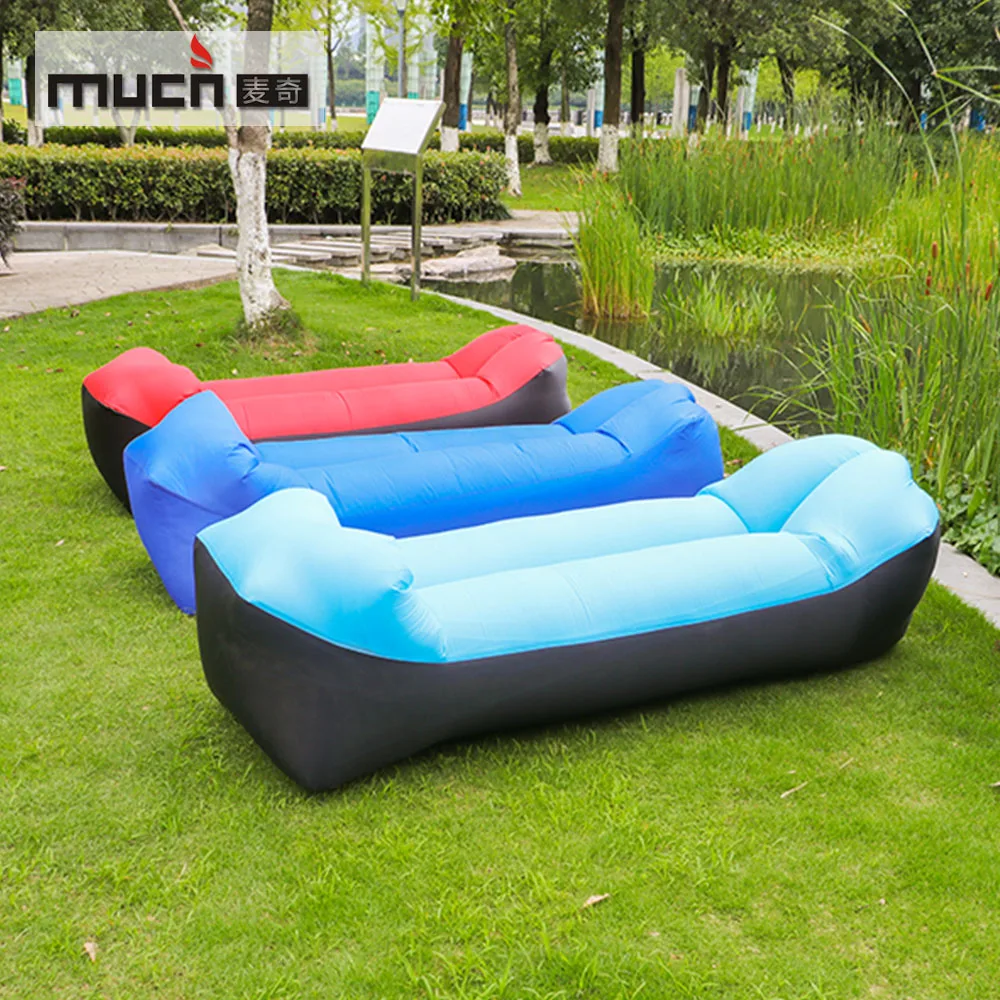 
Outdoor sports ripstop Nylon fast inflatable sleeping bed 