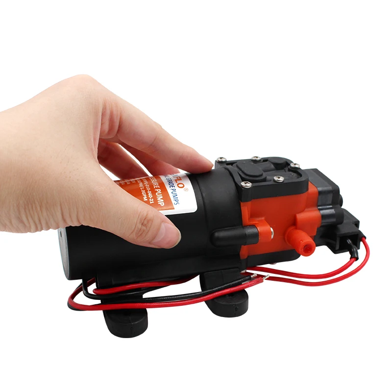 
21 Series DC Diaphragm Pump Marine RV Bathroom 12V/24V 2.0-4.3LPM 17-80PSI 