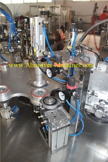 Flap disc machine manufacture/abrasive machine