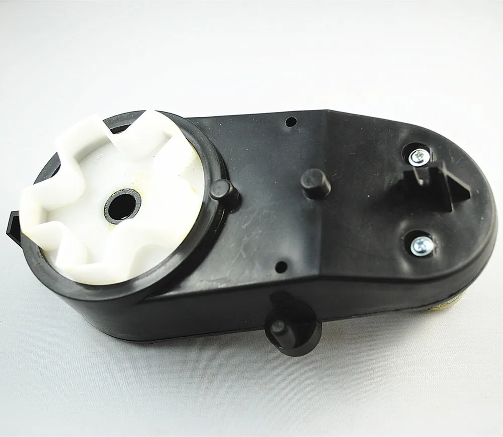 Детский Электрический автомобильный редуктор с мотором электрический мотор 12 В коробкой передач детский мотоциклетный двигатель постоянного тока 550 двигателя