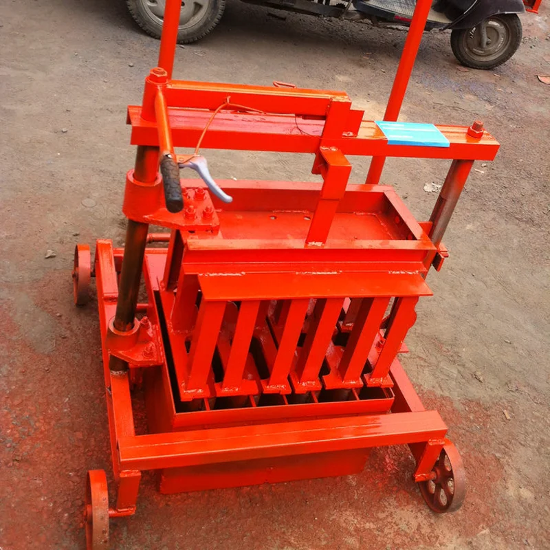 NEWEEK interlocking manual concrete cement brick block making machine