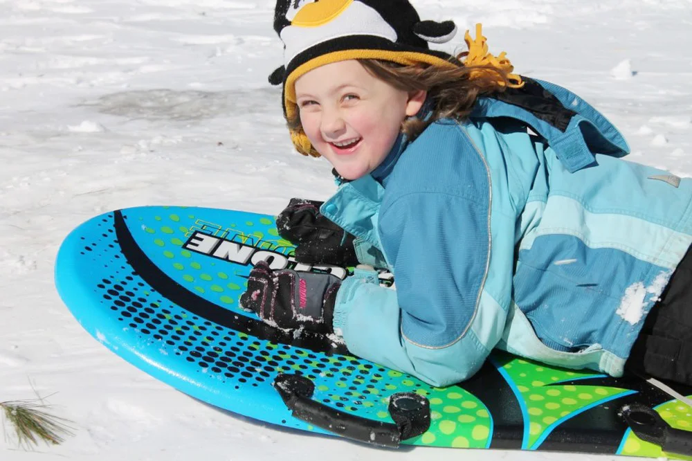 Kids outdoor winter sleled foam soft durable skis