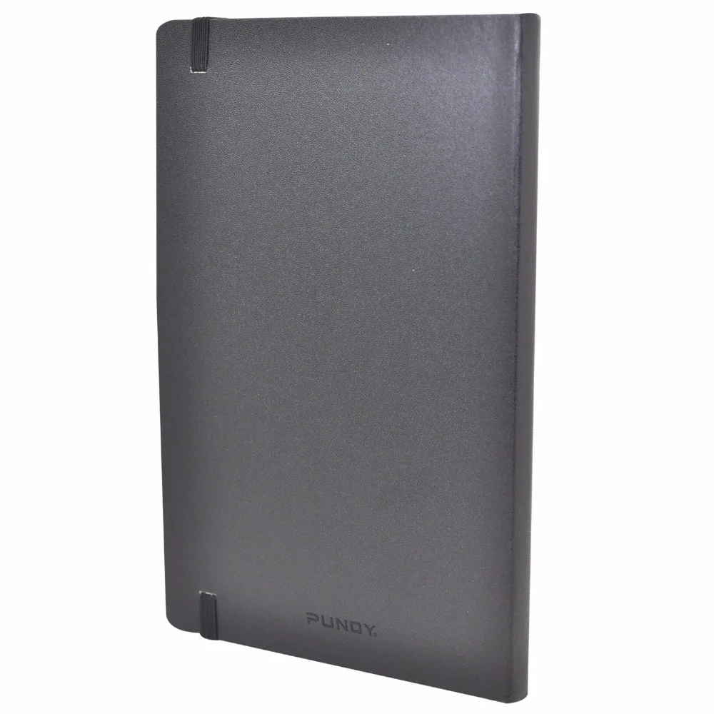 PUNDY hard cover classical ink proof pages paper notebook for fountain pen use