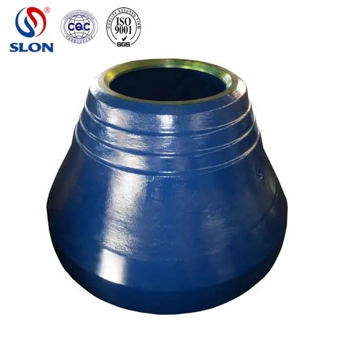 Premium quality Mn18Cr2 CH660 CH870 CH880 cone crusher spare parts bowl liner  mantle and concave