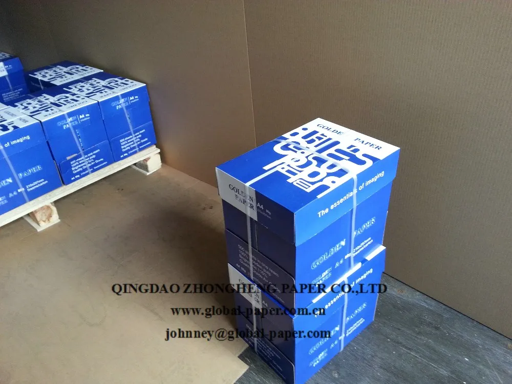 A4 size copy paper 100% Wooden Pulp Copy Paper