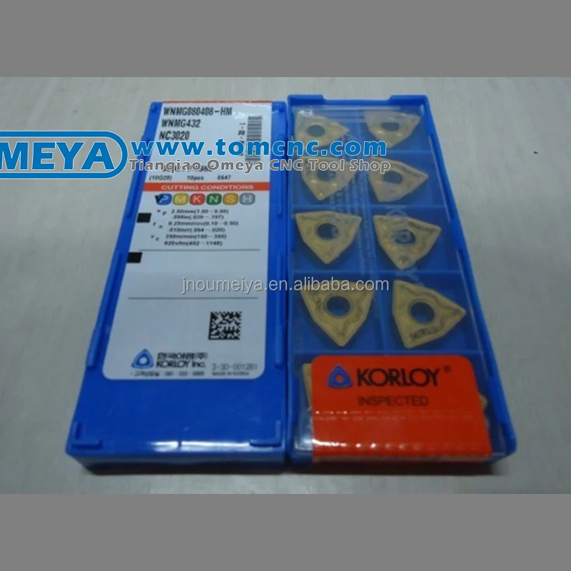 Steel, stainless steel, cast iron WNMG080404-GS PC9030 cnc carbide cutting tool