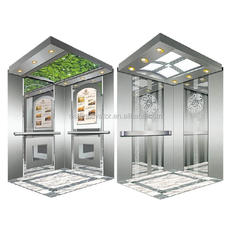 
Elevator Parts of Passenger Lift Elevator Cabin Decoration 