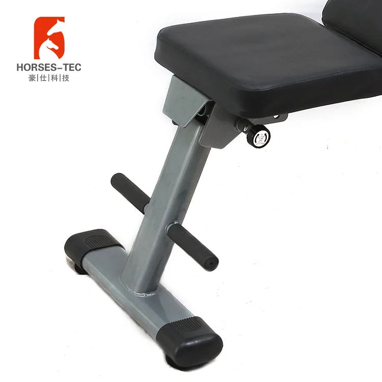 Folding bodybuilding machine lifting weight bench gym