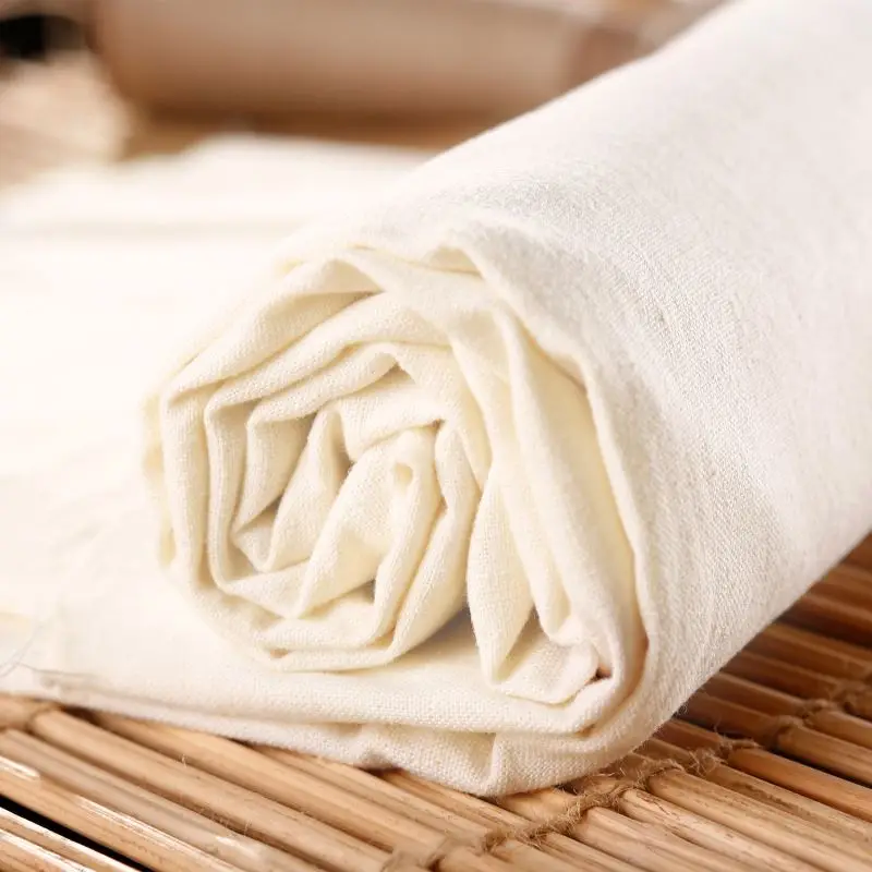 hemp patterns/High quality hemp woven fabric for clothing&bedding