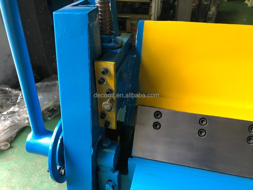 factory supply hvac sheet metal manual folding machine