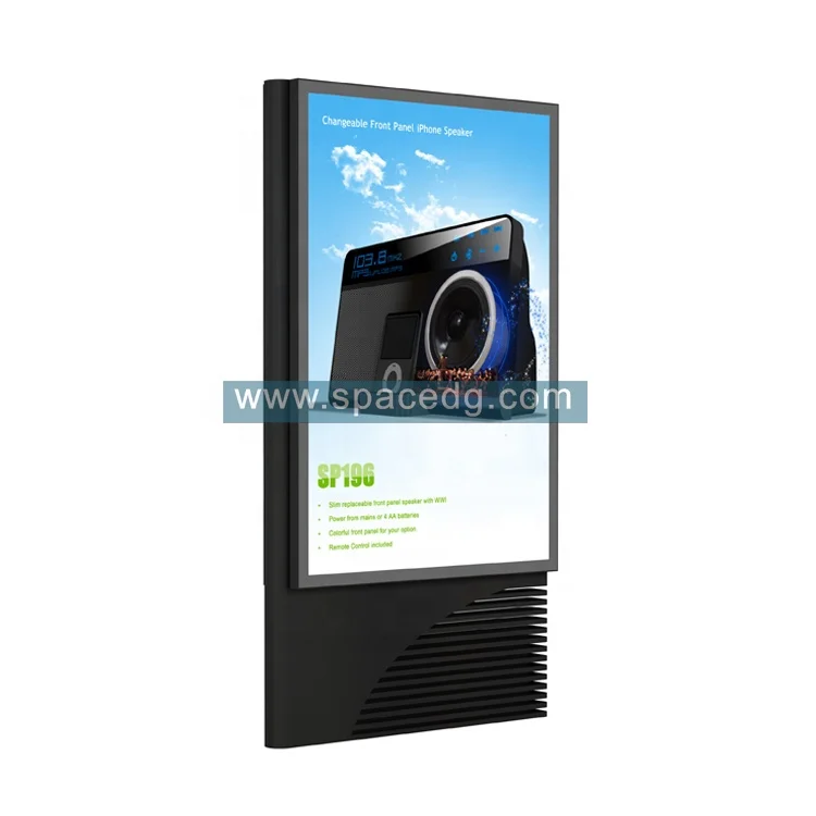 Reliable Quantity Outdoor Aluminum Frame LED Illuminated Advertise Light Box
