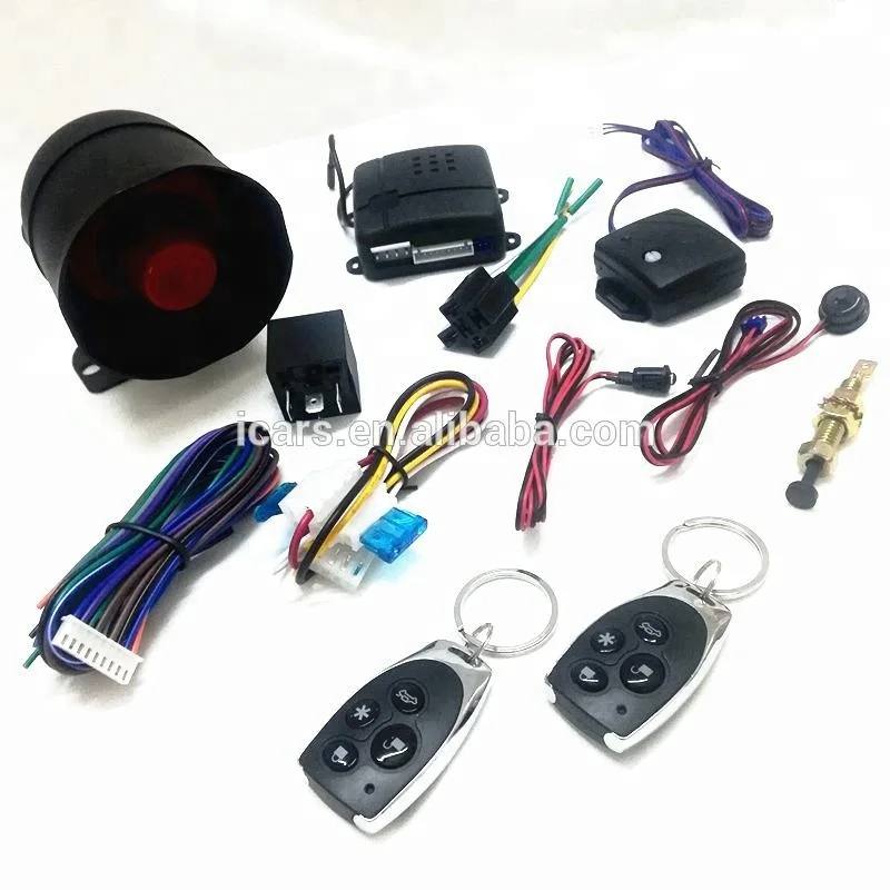 OEM design logo 315/ 370/455.92mhz remote car alarm system for Chile Ecuador such markets