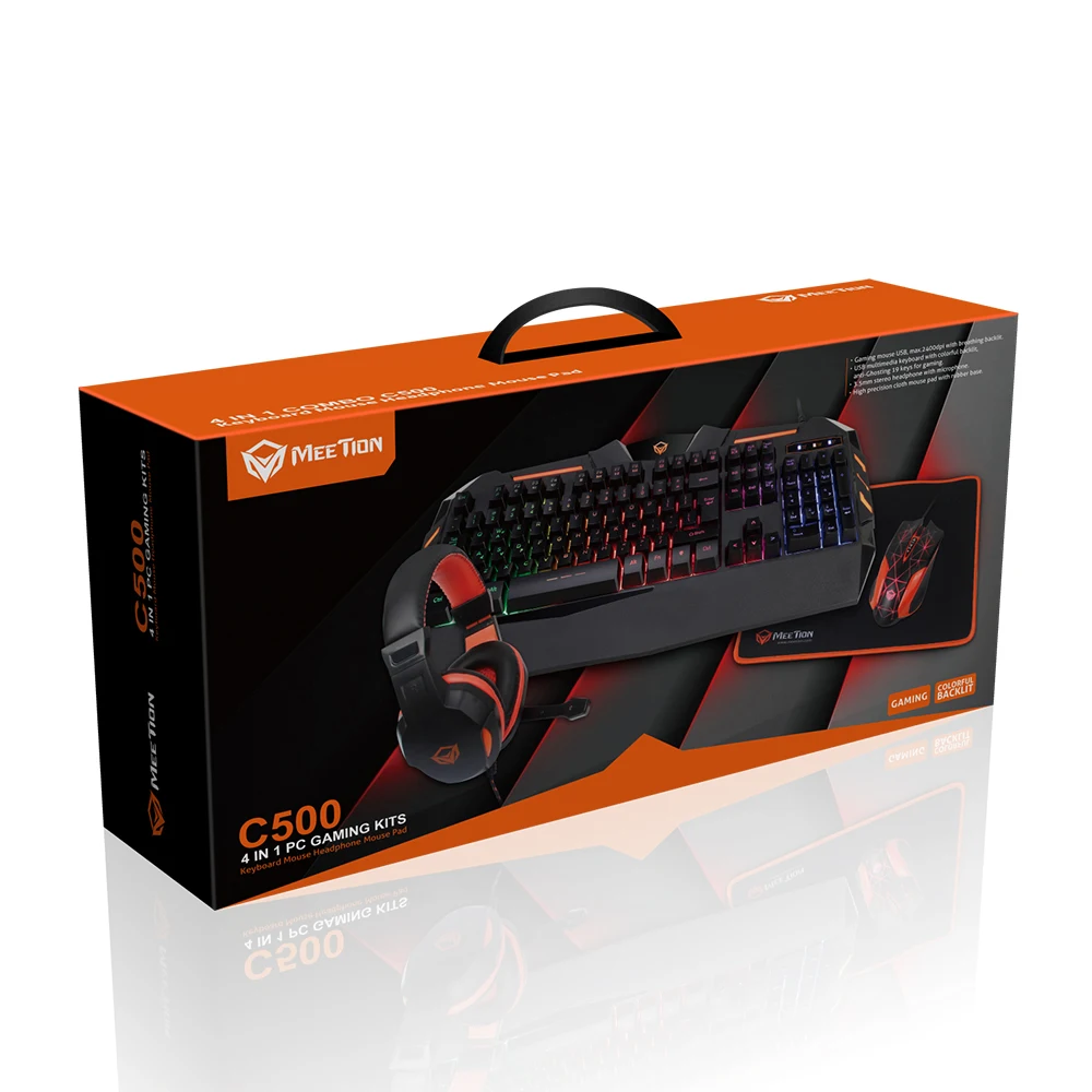 
Light Up Fastest Best Quiet Compact Mechanical Budget Good Quality Backlit Gaming Keyboard Mouse 