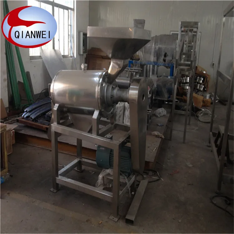 mango pure processing machine production line/pulp extractor machine