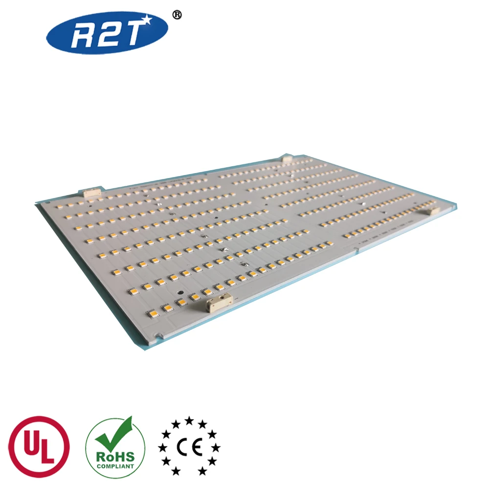 R2T  Samsung lm301h LH351H full spectrum Quantum panel 600W 720w LED Grow Light with dimmable driver
