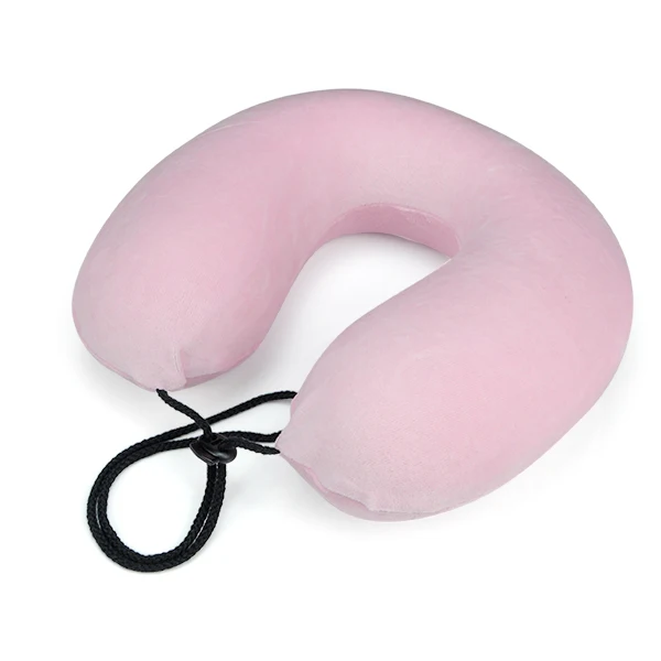 
BYC Ultra Comfy Soft Velvet Cover Memory Foam Neck Support Pillow Car 