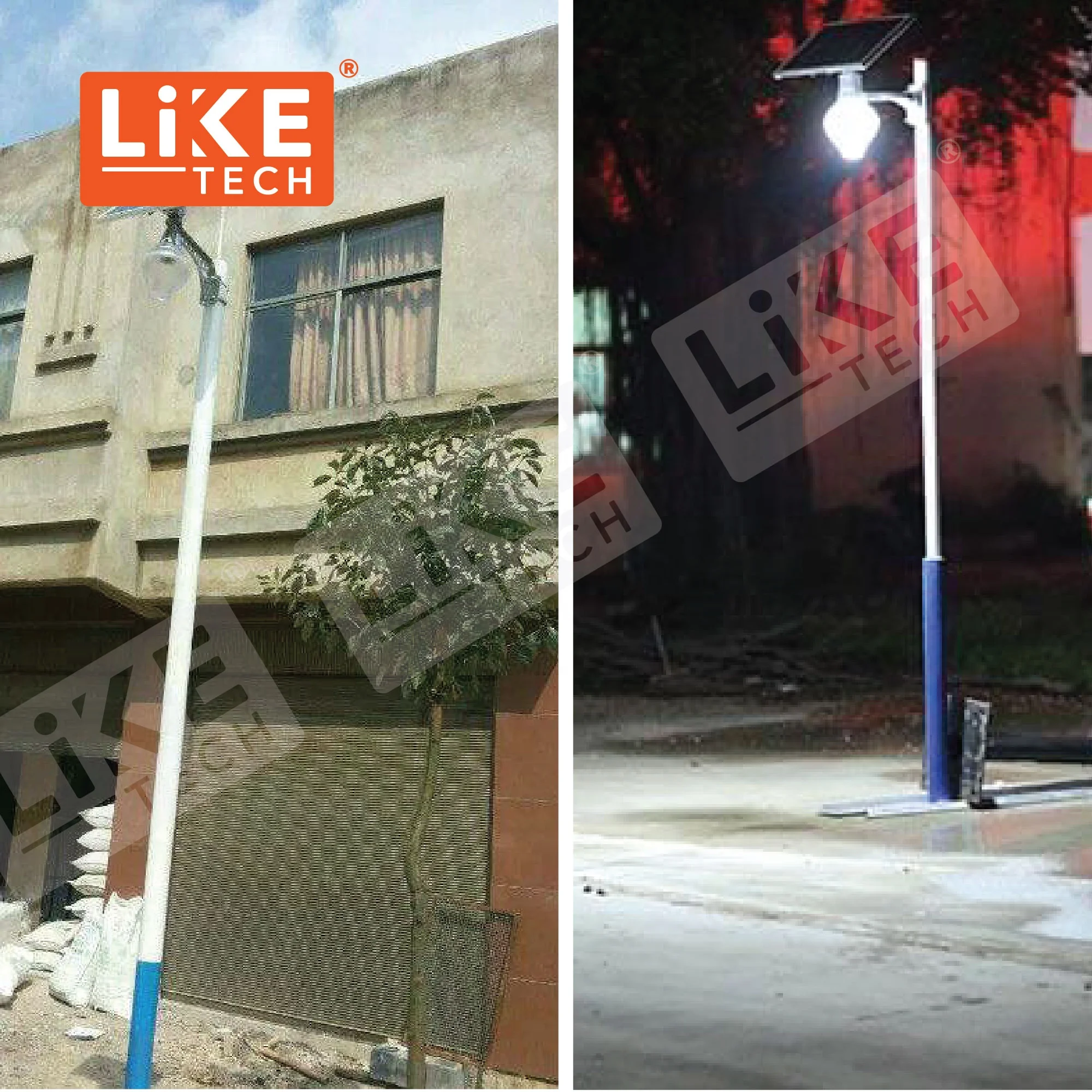 
LikeTech Outdoor Solar Light Garden IP65 for rain proof long life save money for end users quick sell promotional price 