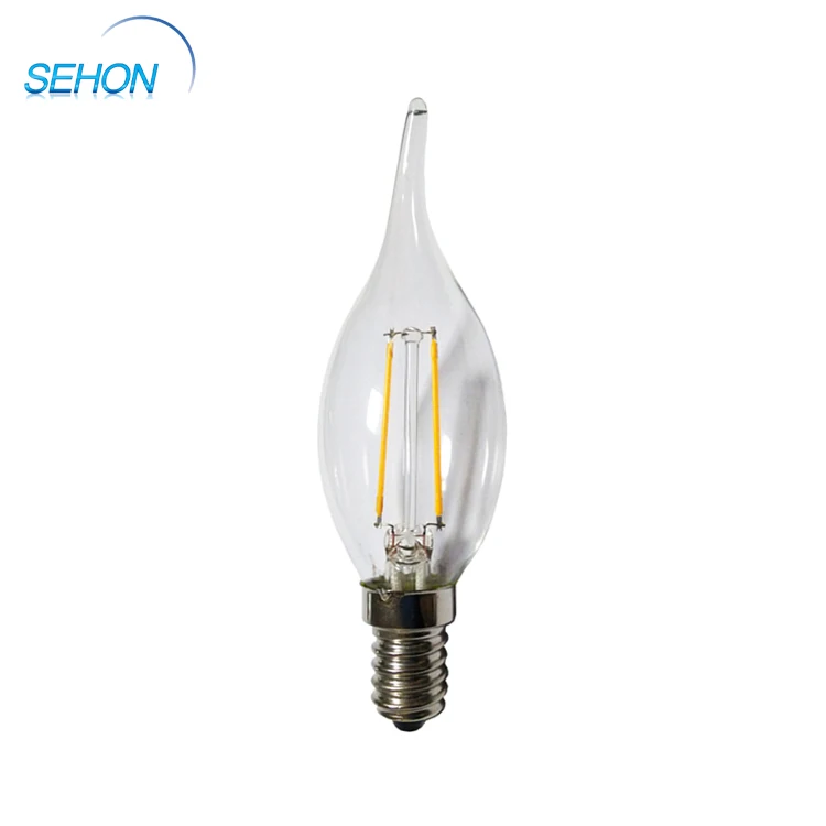 Hot selling products in america e12  e14 flame candelabra led filament candle light dimmable