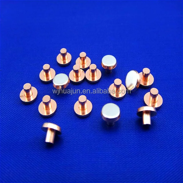 Silver Bimetal Contact Silver Contact Rivets