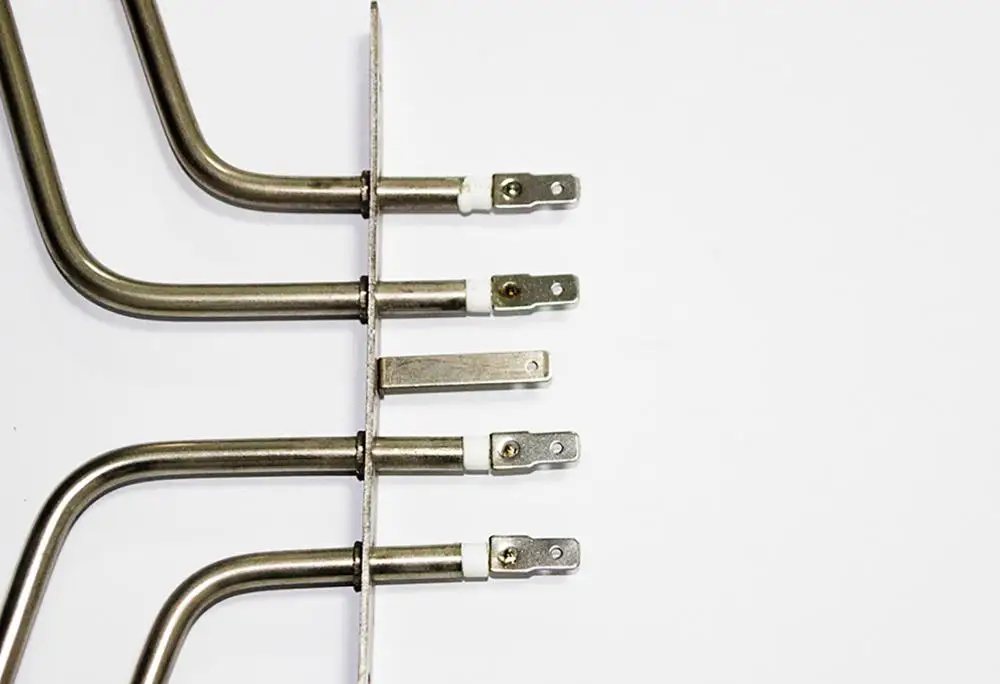 Zhejiang home appliances electric tubular industrial oven heater  toaster pizza heating element  oven parts white color heater