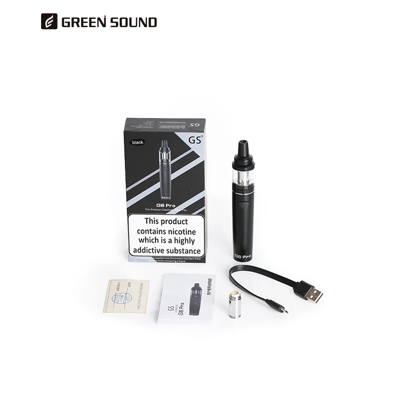 Оригинальная электронная сигарета GreenSound G6 Pro, электронная сигарета, вейп, стартовый набор
