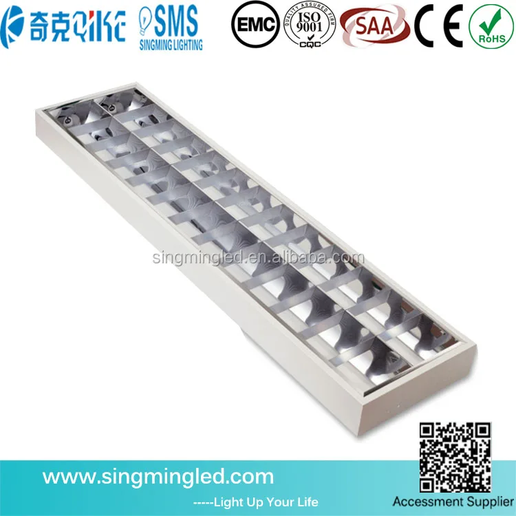 Высококачественная Встраиваемая Светодиодная потолочная решетка 2x12 Вт