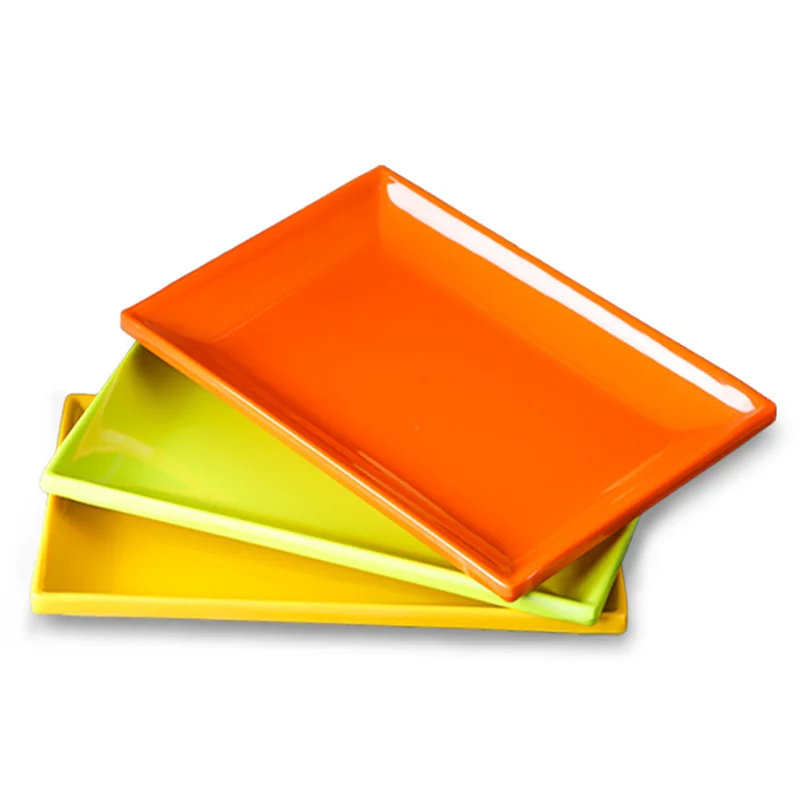 
Cheap price plastic fast food melamine serving tray rectangular plastic planter trays 