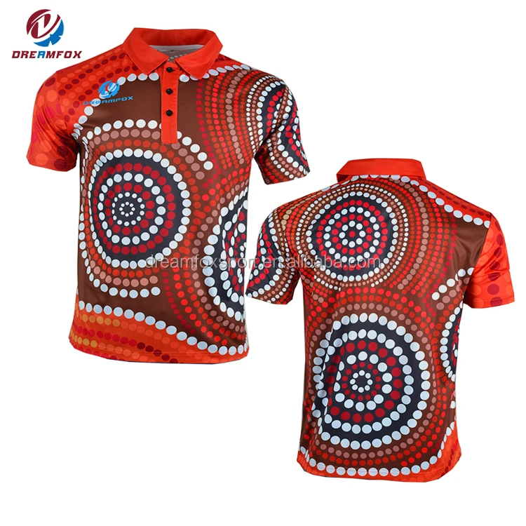 wholesales design custom made sublimated cricket bowling team shirts, bowling polo shirts
