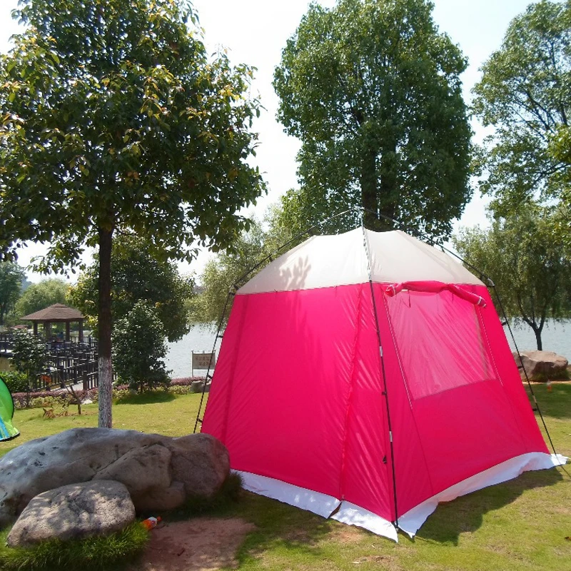 6-Person Family Camping Tent Instant Cabin With Rainfly for Outdoor,