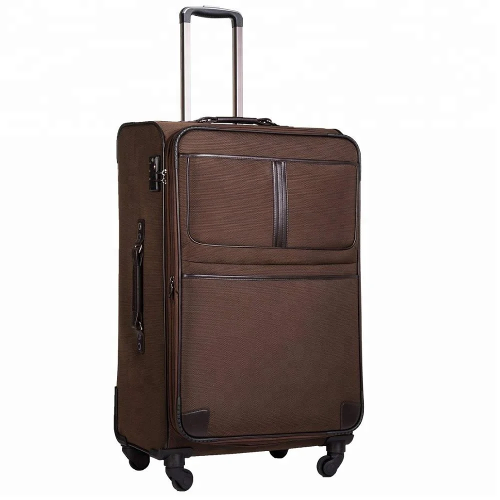 Расширяемый чемодан Spinner Softshell TSA замок багажная