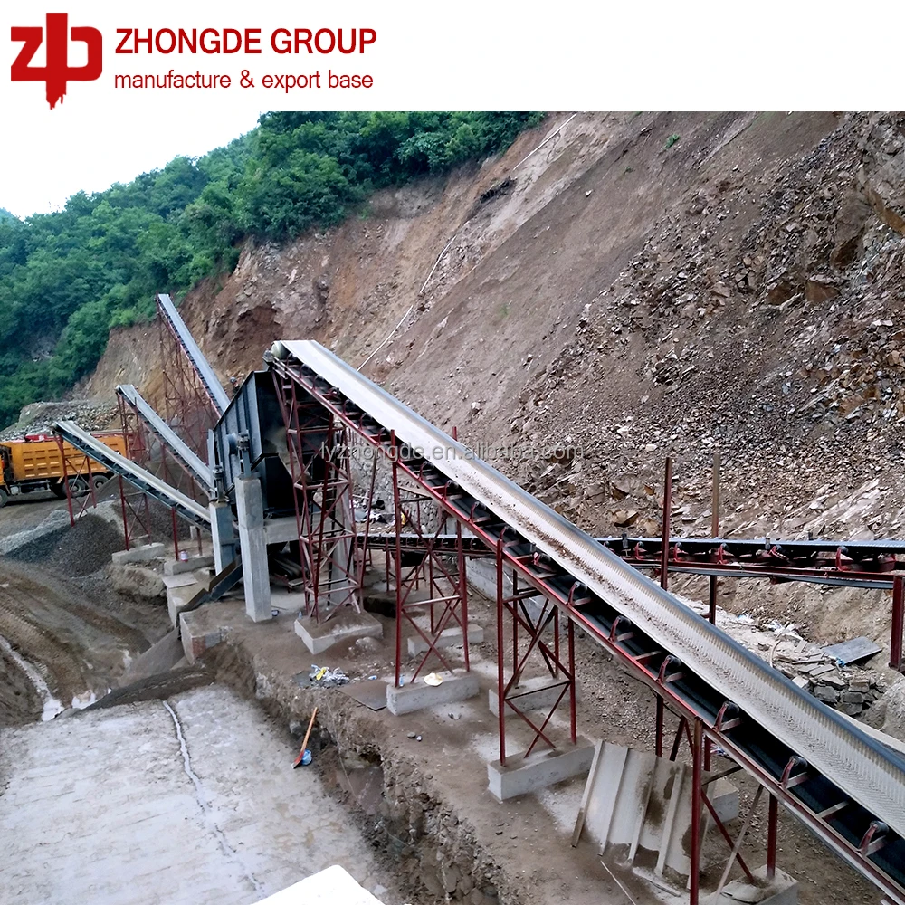 Zhongde low price high capacity rock crusher production line/Complete silica sand crushing production line