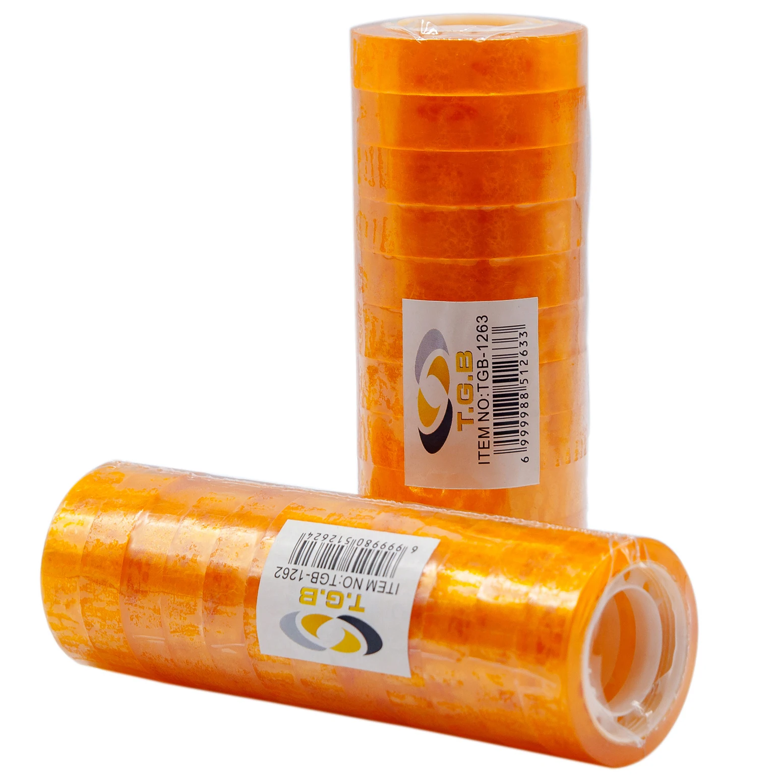 
Hot sale 12mm 15mm 18mm 24mm yellowish golden bopp stationery tape 