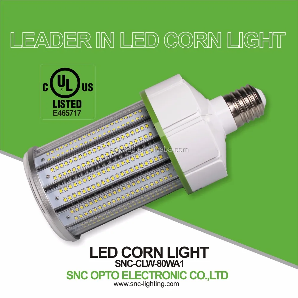 SNC UL E39 80w LED Corn Bulb Light with 5 Years Warranty