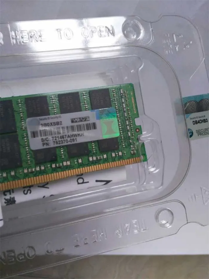 Для HPE 32 Гб (карта 1x32GB) двухранговая x4 DDR4-2133 CAS-15-15-15 регистровая память комплект SY
