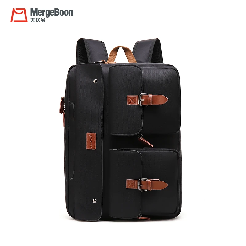 Factory custom 3 in1 travel business 17 inchlaptop backpack bag for men