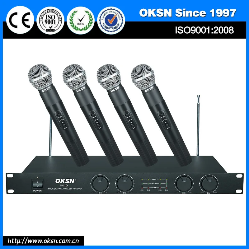 Профессиональный SN-104 профессиональный беспроводной микрофон диктофон с отличной